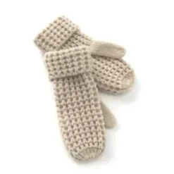 Stickade tumvantar - Beige