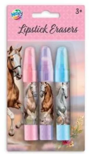 Suddgummi 3-pack - Hästar