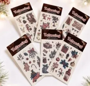 Tatueringar med julmotiv
