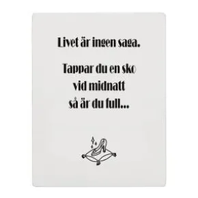 Tavla - Livet är ingen saga