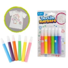 Textilpennor i 6-pack