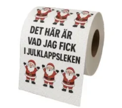 Toalettpapper Julklappsleken
