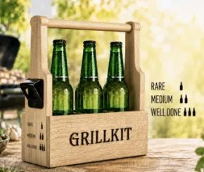 Trälåda - Grillkit