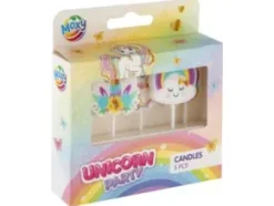 Tårtljus 5-pack - Unicorn