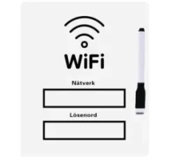 WiFi-skylt magnetisk